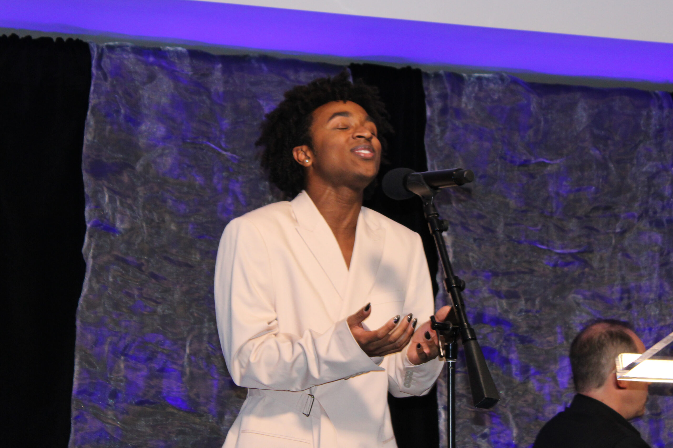 2023 NC Deans' MLK Spirit Awards —Timmy Thompson (Vocalist) and Tyler Driskill (Piano) performing
“Anyone Can Whistle” by Stephen Sondheim